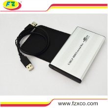 USB2.0 a 2.5 pulgadas IDE HDD Hard Drive Enclosure